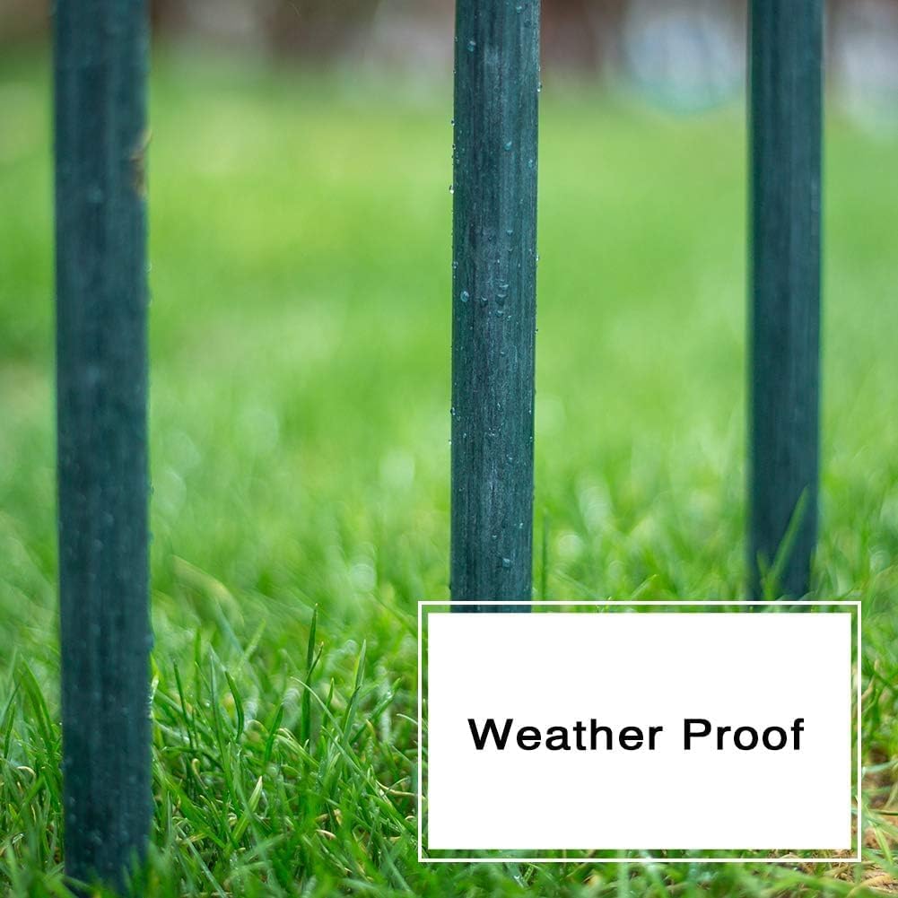 Plant Stakes 60inch 20pack, 1/2inch Diameter Garden Stakes, Garden Poles Tree Stake for Cucumber Potato Fence, Never Rust, 5ft Long
