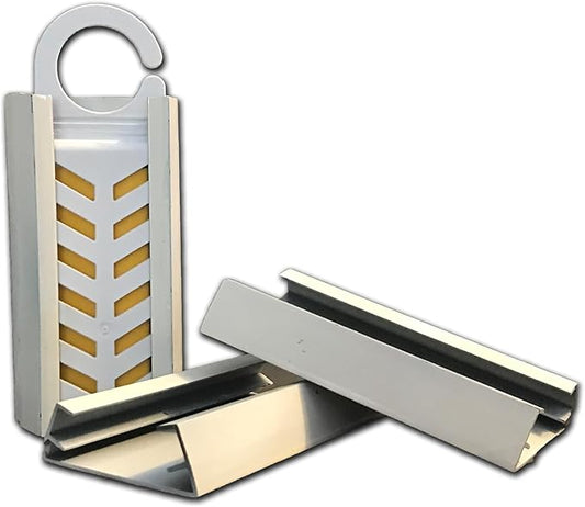 Strip Clip for Fruit Fly BarPro - Applied to Walls, Under Counters, and Garbage Container Lids (1 Pack)