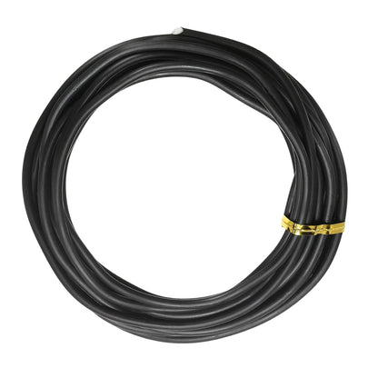 Bonsai Training Wire, 3.5mm x 16.4 ft Anodized Aluminum Floral Plant Training Wire Bendable Metal Stems Accessories for Gardening Branch Fixing Crafts (Black)