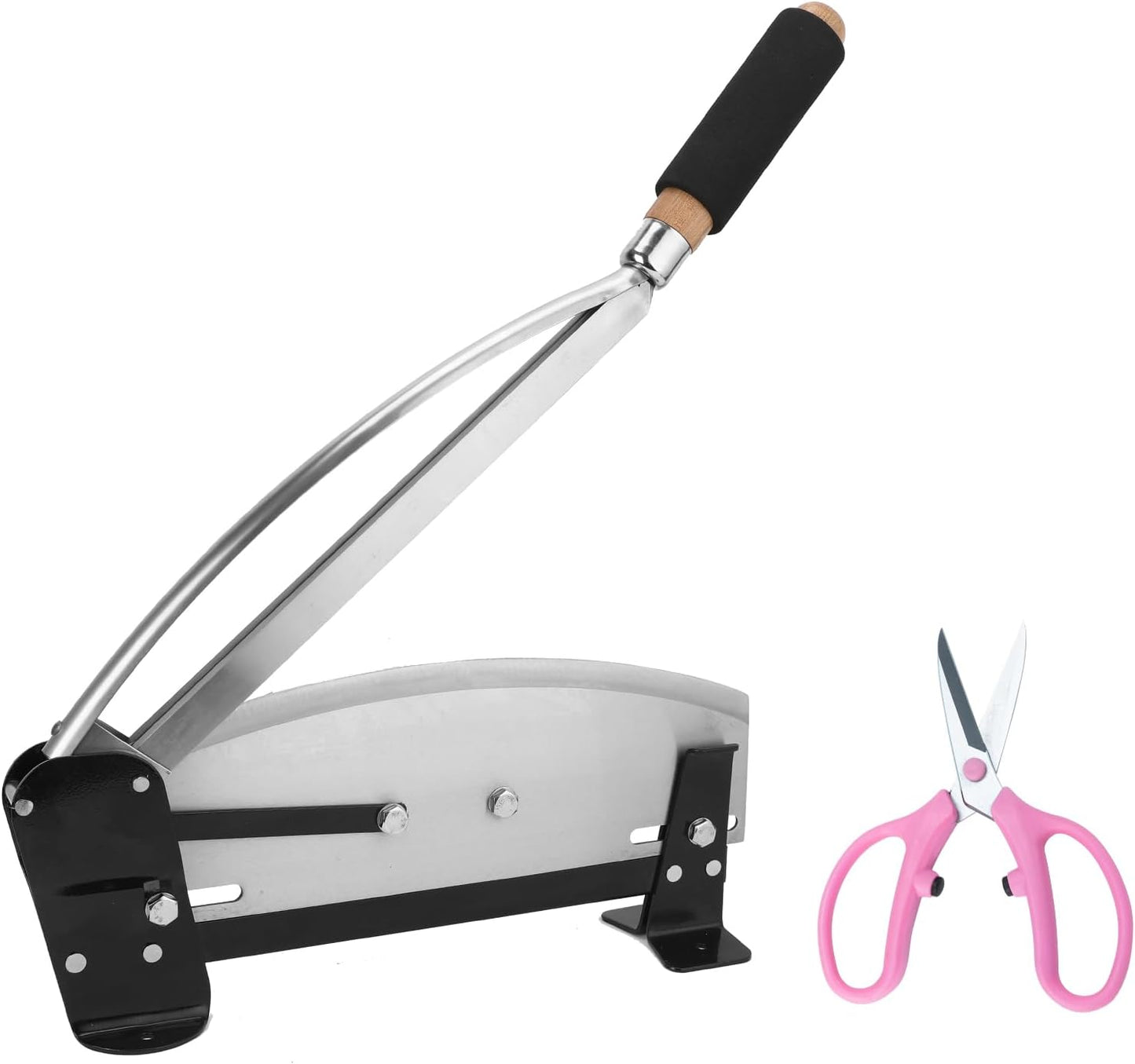 16-Inch Stainless Steel Flower Stem Cutter & Floral Scissors Set, Heavy Duty Bunch Cutter with Safety Lock, Ideal for Florists & Gardeners Perfect for Fresh Flower Stems, and Rose Stems