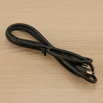 KEILEOHO 4000 PCS 6 Inch Plastic Black Twist Ties, Reusable Cable Tie, Metal Innercores Bag Coated Ties, Flexible Plastic Twist Ties