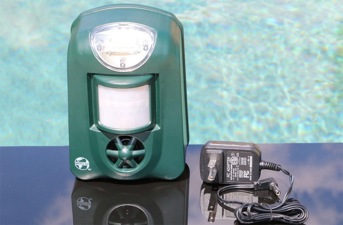 Cleanrth TSBR610 Advanced Sonic & Ultrasonic Bird Repeller - Includes Triple Scan Technology