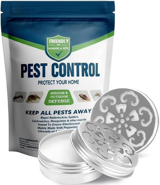 Pest Control,Rodent Repellent for Cars Engines,Car Rat Repellent,Car Rodent Repellent Outdoor/Indoor, Mice Repellent for Cars,Also Strongly Repel Mosquito,Roaches,Spider,Ants, &Other Pests-2P