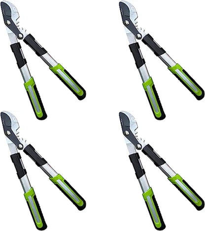 GARDEN GURU Bypass Loppers Tree Trimmer Clipper 3X Cutting Power Gardening Loppers Pruning Shear, Comfort Grip Handles, High Carbon Steel Blade, Heavy Duty Branch Cutter, Cut Thick Branches w Ease (4)