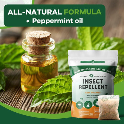 Natural Pest Repellent for Home and Car, Mosquitoes, Ticks and Flies Repellent,Keep Ants, Roaches, Fleas, Silverfish, and Bedbugs Away - 8P