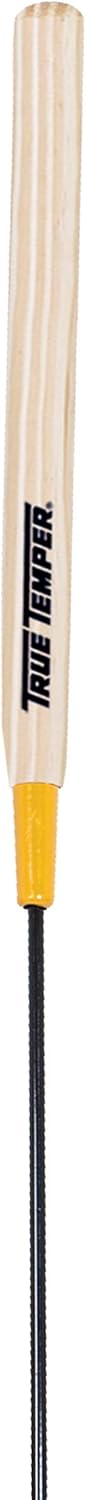 True Temper 2942600 Grass Whip with Double-Edged Serrated Steel Blade and 22 in. Hardwood Handle