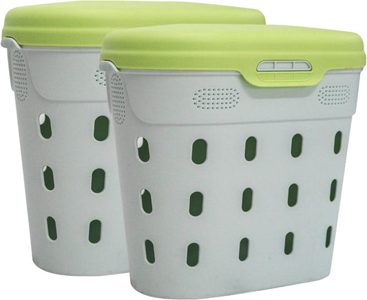 Vego Garden In-Ground Worm Composter Outdoor Farm Compost Bin 8 Gallons BPA-Free Composting System