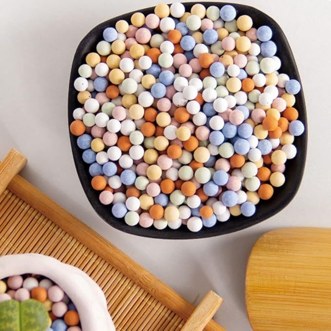 6LBS Clay Pebbles Gardening Ceramsite Orchid Rocks Drainage Water Purification Ceramsite Decor Cultivation Soil Stone Horticultural Grade for Soil Hydroponics Aquaponics