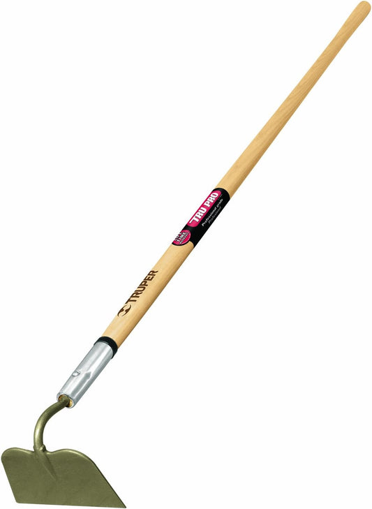 Truper 30018 Tru Pro Forged Garden Hoe, 6-Inch Head, Ash Handle, 60-Inch