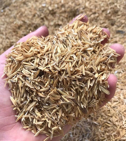 Boost Your Garden's Sustainability with Gardenera Horticultural Grade Rice Hulls - Enhance Soil Structure and Microbial Activity - 4 QUARTS