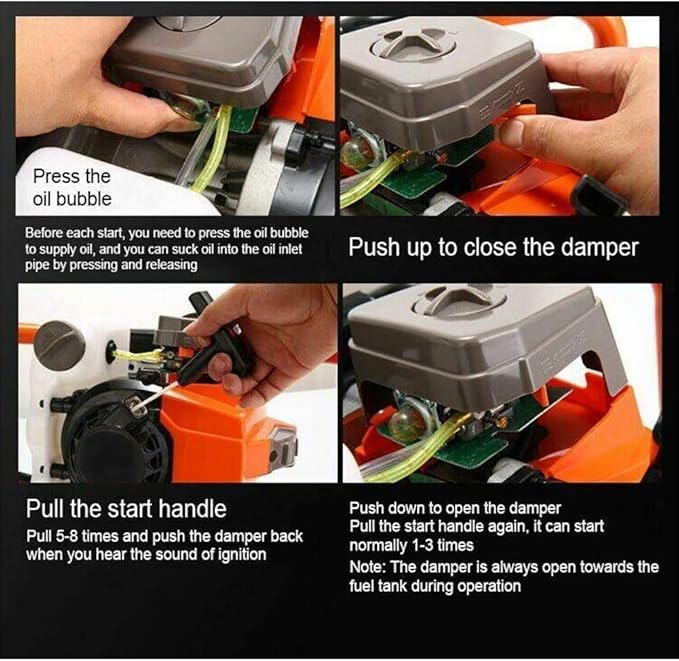 85cc Post Hole Digger 2-Stroke Petrol Gas Powered Earth Digger with 2 Extension Rods （12" & 20"）+ 3 Auger Drill Bits (4" 6" & 8") for Farm Garden Plant
