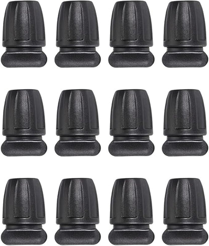ZYAMY 12PCS Drip Irrigation End Cap 8mm/11mm Pipe Straight Connector Automatic Waterer for Garden Agricultural Production Agricultural Production Irrigation Sprinkler System Black