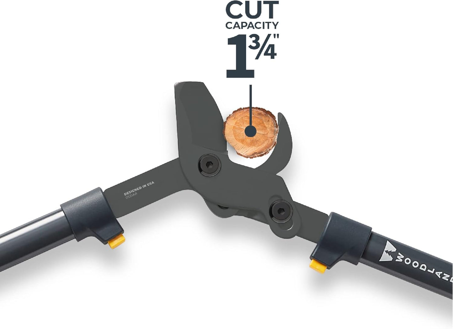 Woodland Tools Heavy Duty Lopper – 28 Inch Lever-Action Branch Cutter with Bypass Blade and Non Slip Grip – Manual Tree Limb Cutter for Thick Branches and Tough Yard Work