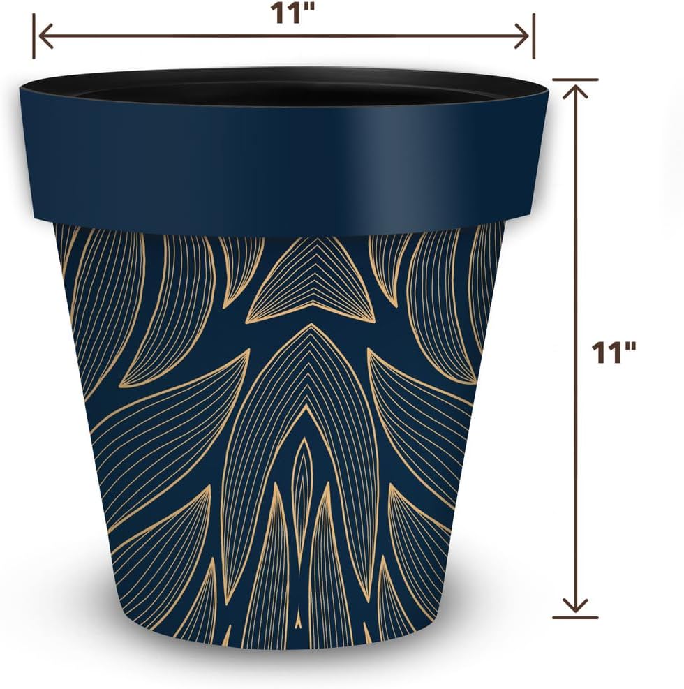 Briarwood Lane Organic Flow Medium Planter