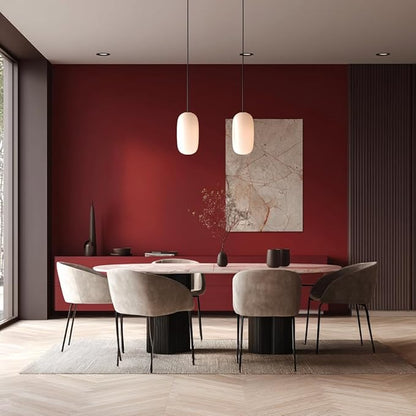 EVOLVE Paint & Primer: Environment-friendly, Low Sheen with One-coat Coverage for Interior & Exterior surfaces (Burgundy, 5-Gallon)