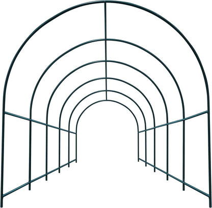 Strong Camel Greenhouse Replacement Frame for Larger Hot Garden House, Support Arch Frame Climbing Plants/Flowers/Vegetables (16.4'x 7' x 7.2')