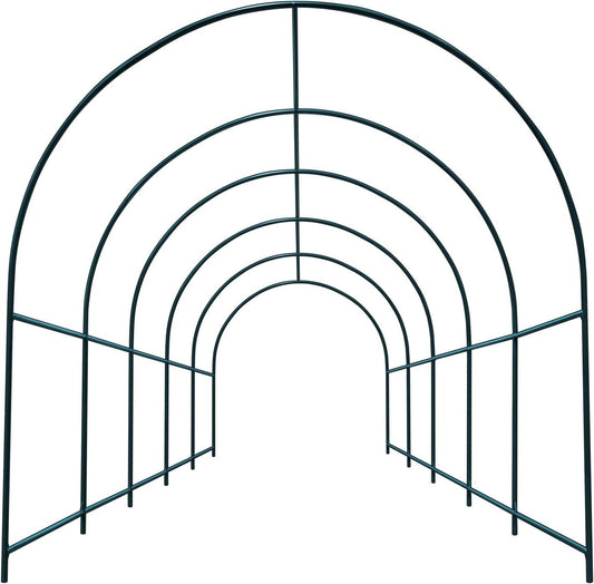 Strong Camel Greenhouse Replacement Frame for Larger Hot Garden House, Support Arch Frame Climbing Plants/Flowers/Vegetables (16.4'x 7' x 7.2')