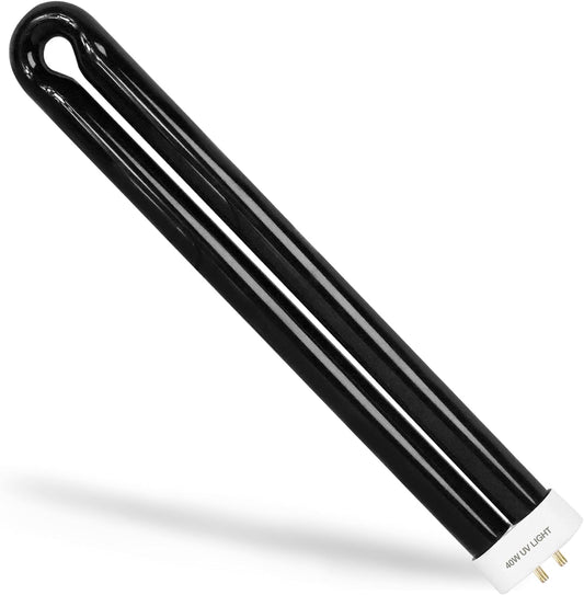 BB-40blk 40W Light Replacement Bulb (1-Pack) | Compatible with Black Flag BZ-40BLK/BZ-40DX/BZ-40MAX & Stinger UVB45 B4045-4 (5500V, 4-Pin Base)