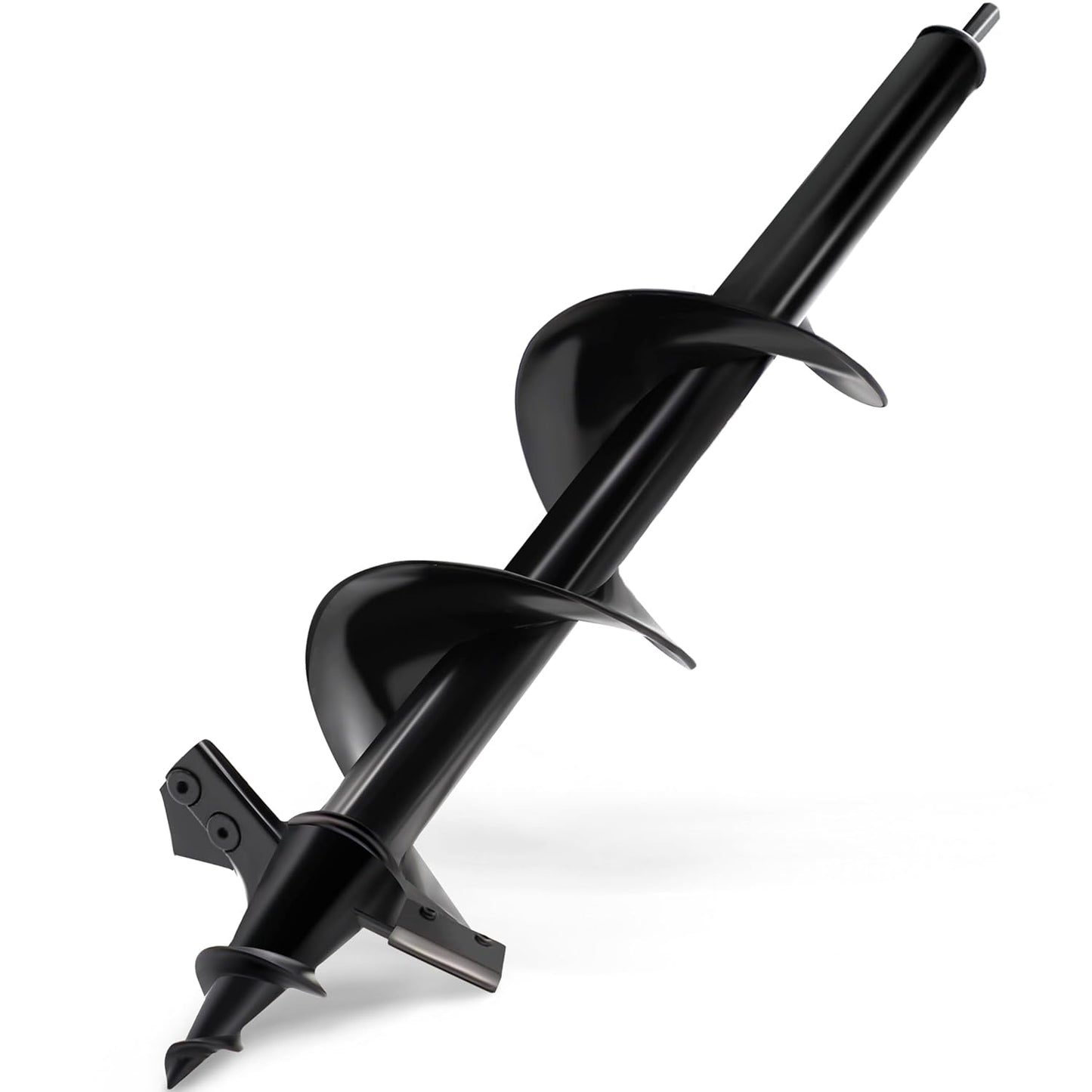 SYITCUN Auger Drill Bit for Planting - 4"X16" Heavy-Duty Auger Post Hole Digger for Fence - 3/8" Hex Drive Drill