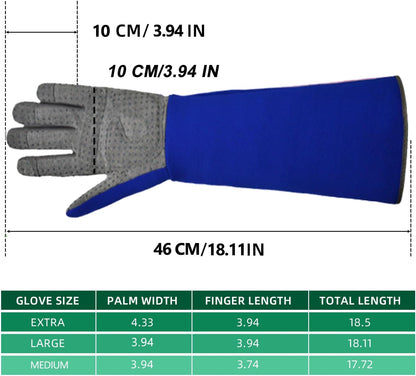 3-in-1 Gloves for Gardening, Farming & Cleaning, Stab-Proof, Anti-Slip, Wear-Resistant, Comfort, Breathable, Durable