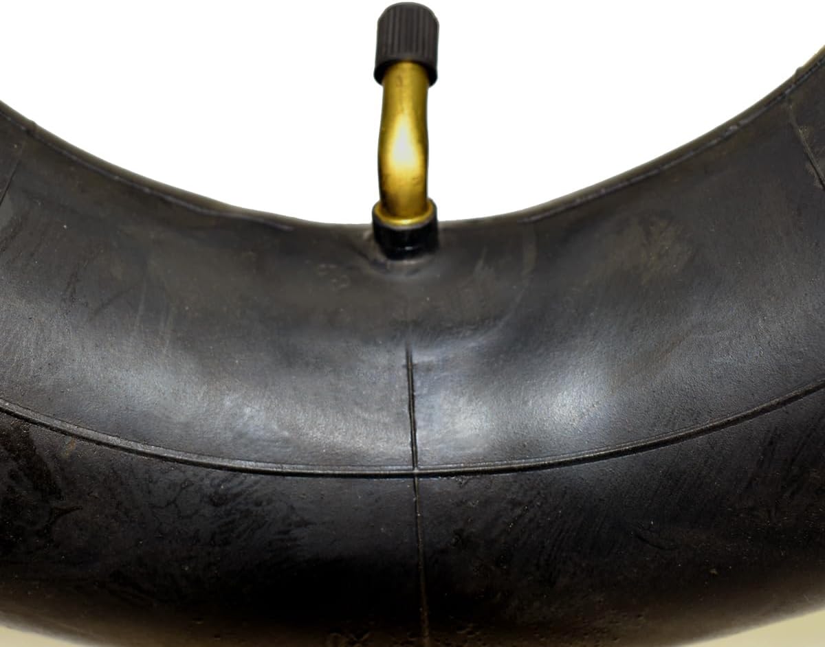 3.50/4.00-6 Inner Tube with TR87 Bent Valve Stem (1 Pack), for Hand Trucks, Utility Cart, Lawn Mowers, Wheelbarrows, Dollys, Scooters, Replacement 13x4.00-6,4.00-6 Tire.