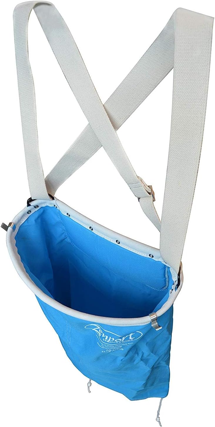 Zenport AG416 Agrikon 44-Pound Fruit Picking Bag, Soft Shell, Harvest Apple/Citrus,Blue