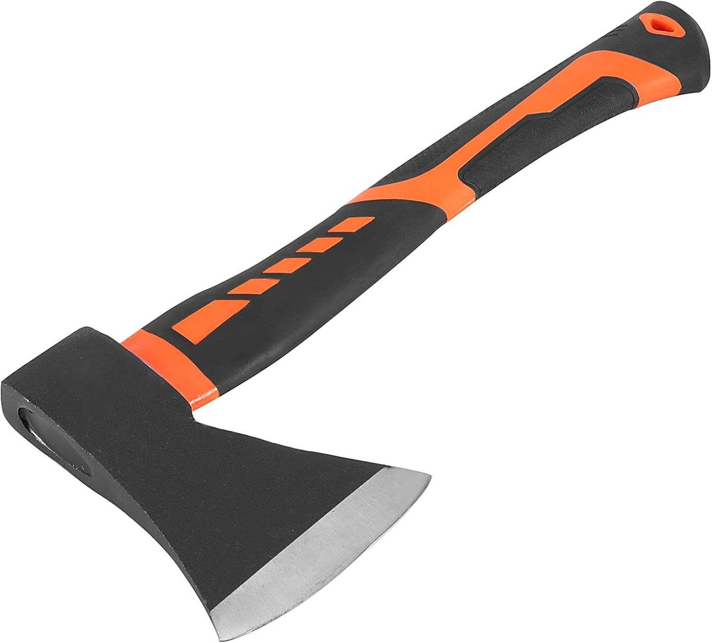HOIGON 2 Pack 15 Inch Chopping Axe, Camping Hatchet with Fiberglass Shock-Absorbing Handle, Camp Axe for Kindling, Chopping Wood