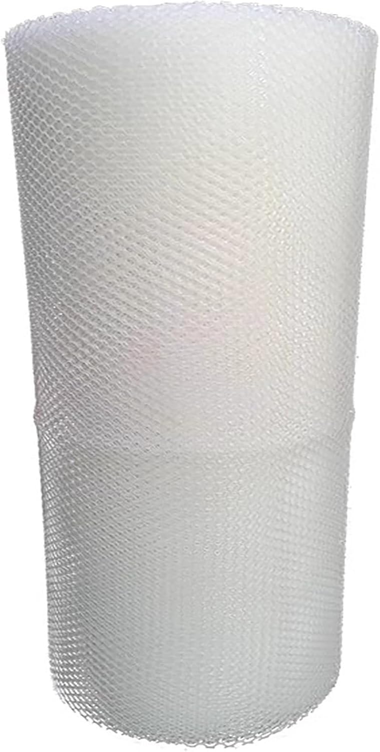 Upgraded Plastic Chicken Wire Fence Mesh 0.7in Poultry Animal Barrier Fence Garden Netting for Farm Poultry Chicken Netting Width 3.3ft(Size:98'L x 3.3'W Roll,Color:White)