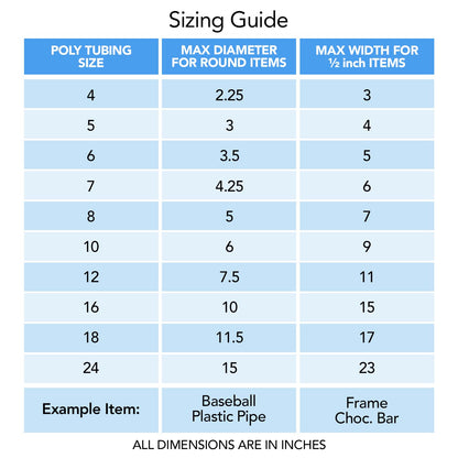 RESILIA Lay Flat Poly Tubing - Food-Grade Polyethylene, Custom Poly Bag Packaging Solution, 12 Inches x 500 Feet, 4 Mil, 0.004 Inch, Thickness, 1 Roll, Made in the USA