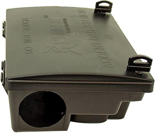 Neogen 000550 Rodent Bait Station, Black (Pack of 6)