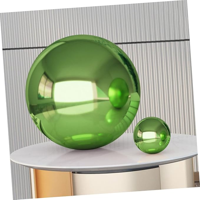 Garden Reflective Ball Mirror Gazing Ball Greenery Decor Floating Polished Gazing Decorative Garden Gazing s Outdoor Spheres Metal Stainless Steel Mirror Wall