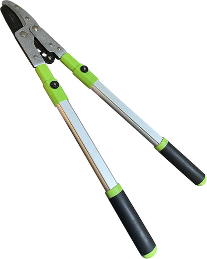 GARDEN GURU Extendable Anvil Lopper Tree Trimmer with Compound Action, Chops Thick Branches with Ease, 28-40”, Non-Stick High Carbon Steel Blade, Heavy Duty Branch Cutter, 2 Inch Clean Cut Capacity
