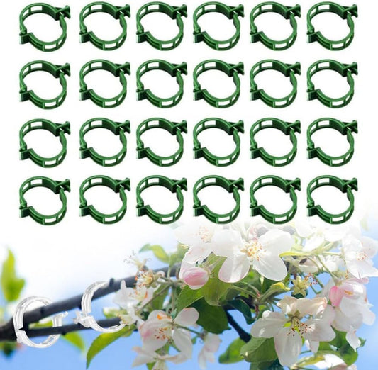 Plant Support Clips, Reusable Garden Clips Plant Holder Clips, Plastic Tomato Vine Grape Clips for