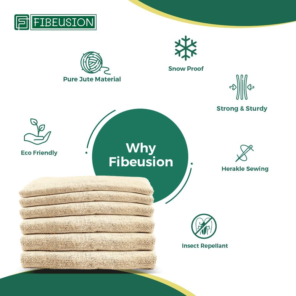 Heavy Duty Reusable Burlap Sacks (Set of 6) – 24" X 40" Perfect Sack Race Bags for Adults and Kids, Outdoor Lawn Games, Vegetable Storage & Gardening - 50lbs Capacity Potato Sacks