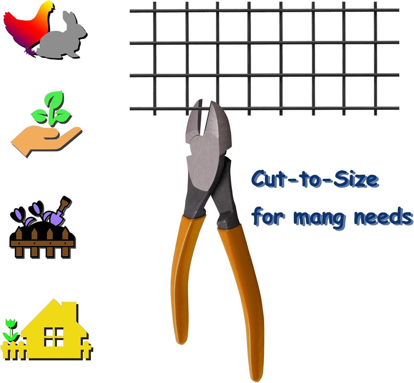 Black PVC Coated Hardware Cloth 48 Inch x 25 Foot -1/4 Inch x 1/4 Inch 20GA