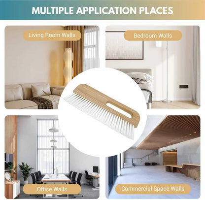 Wallpaper Brush Handle Trowel Hand Finish Concrete Trowel with Comfort Handle for Texturing Concrete in Curbs, Gutters and Other Hard to Reach Areas(WT402C)