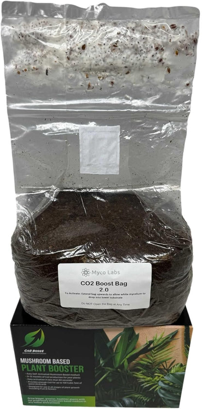 Co2 Boost Self-Activated Mushroom Grow Bag for Plants, Grow Rooms & Tents 2.0