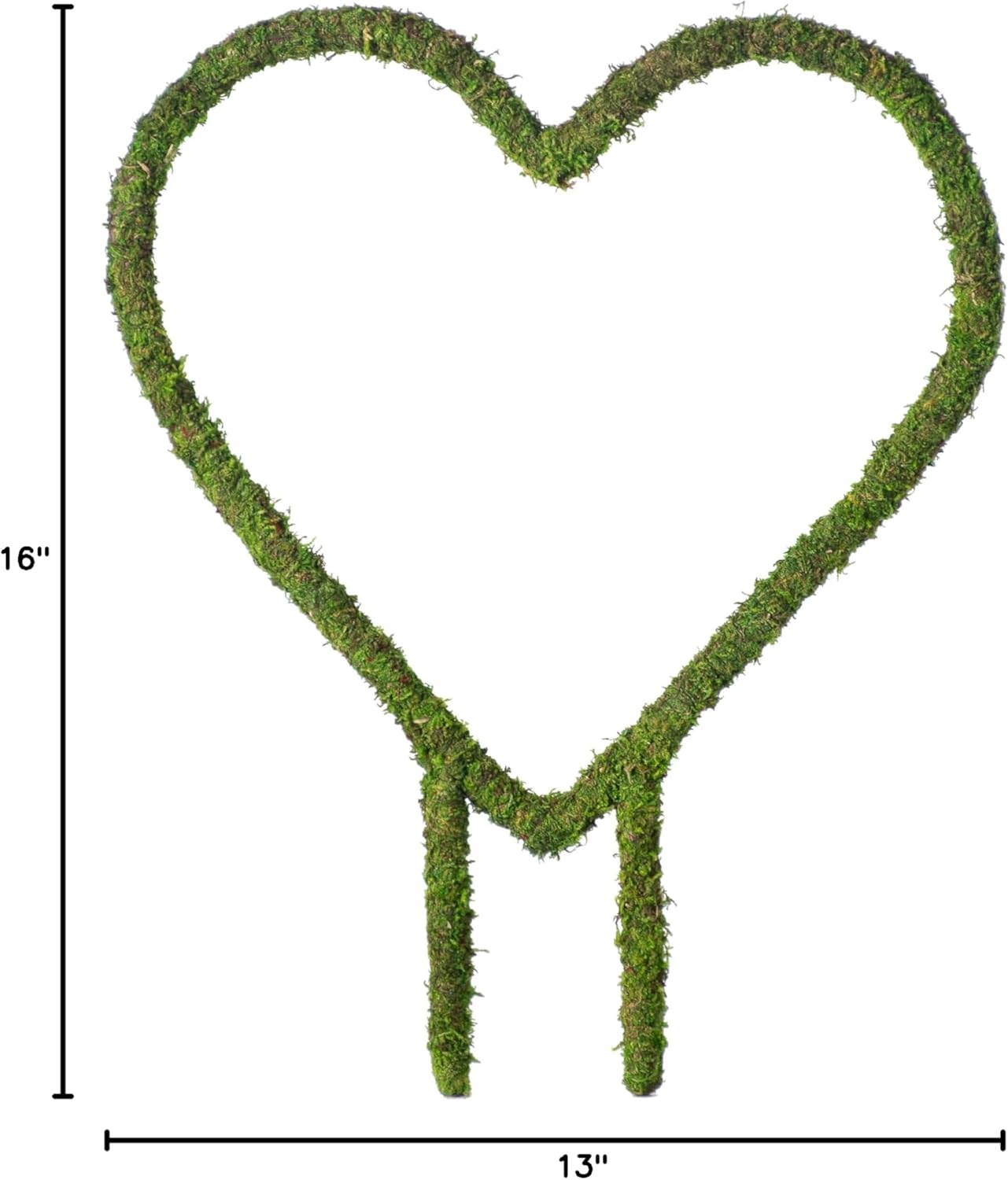 SuperMoss (22242) Heart Plant Trellis, 16" x 13"