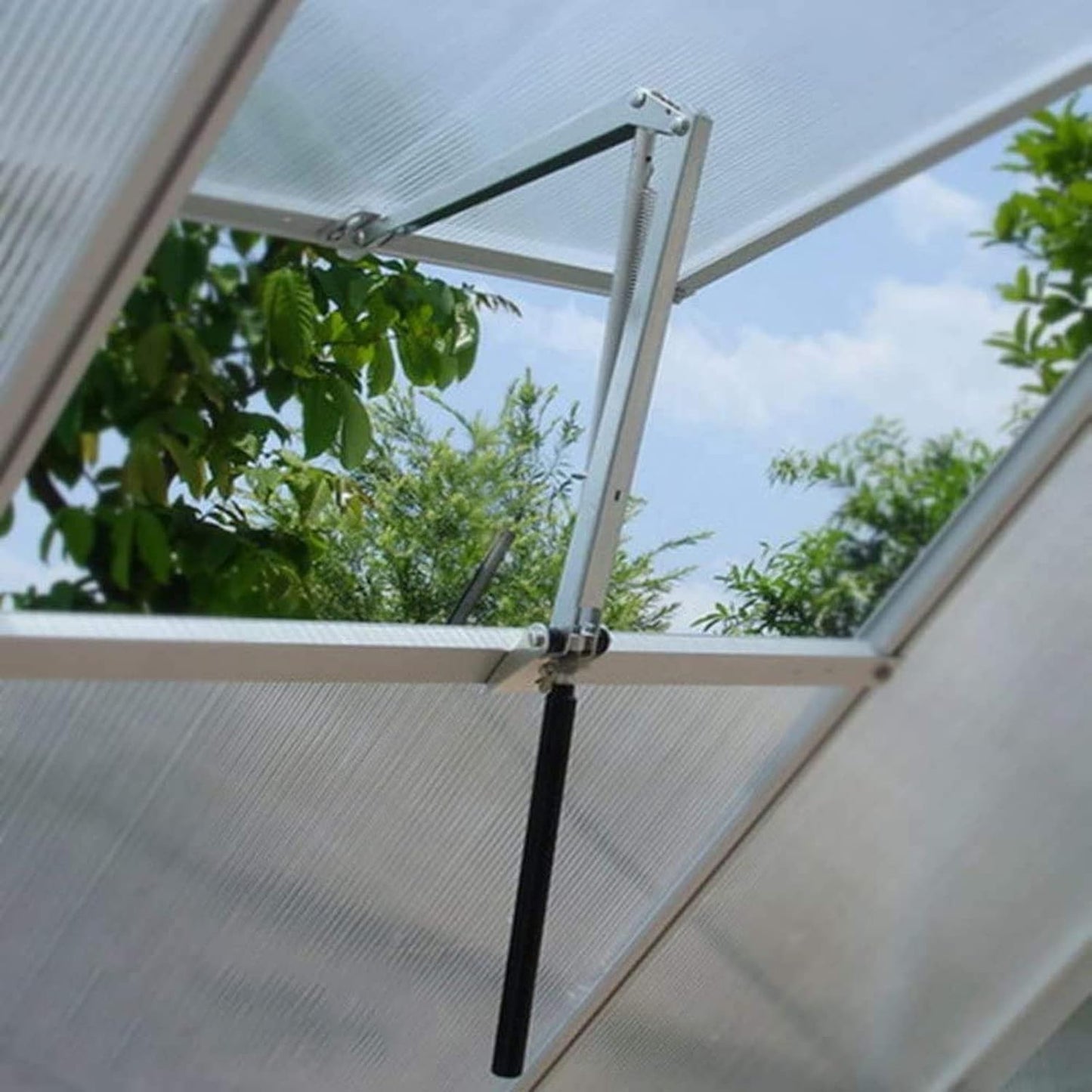 Greenhouse Auto Vent Opener Automatic Roof Vent Opener Greenhouse Solar Powered Greenhouse Accessories Heat Sensitive Ventilation Kit Gardening Tools, Lifts 15lbs for Hothouse Cold Frame