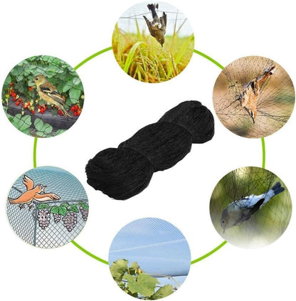 Noa Store Nylon Mesh Anti Bird Netting [25x50] ft for Fruit Trees, Garden, Plant, Tree Protectors, Aviary and Poultry Netting