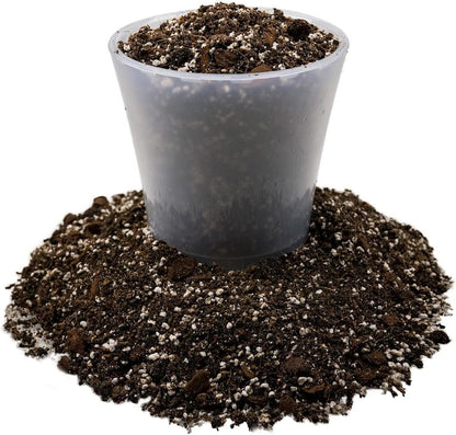 Premium Coco Coir and Perlite Potting Mix, Soil for Maximum Plant Growth, Perfect for Indoor and Outdoor Container Gardens by Gardenera - 1 Quart