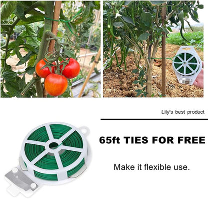 50 Pack 6ft Bamboo Plant Stakes for Wood Garden Sticks，Wooden Plant Supports，Bamboos，Bamboo Trellis，Crafts, More Size Choices 8"/12"/16"//2'/3'/4'/5'/6'