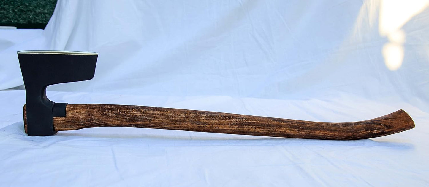 Bearded Axe/Hatchet Metal Guard with Curved Handle