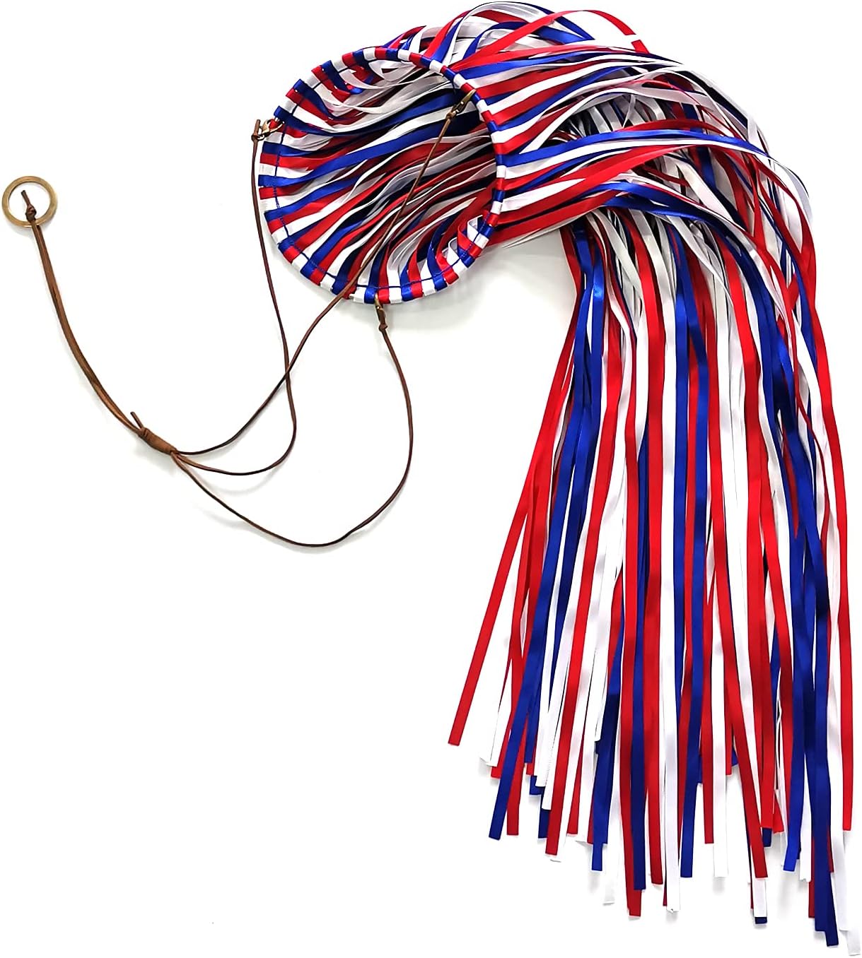 Satin Ribbon Windsock Streamer, Outdoor Decorations for Your Patio, Garden, Yard, Dock and Camper, 41-Inch, WS41-LBH