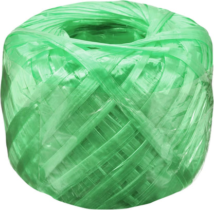 MECCANIXITY Polyester Nylon Plastic Rope Twine Household Bundled for Packing Gardening Craft,150m Length,Green