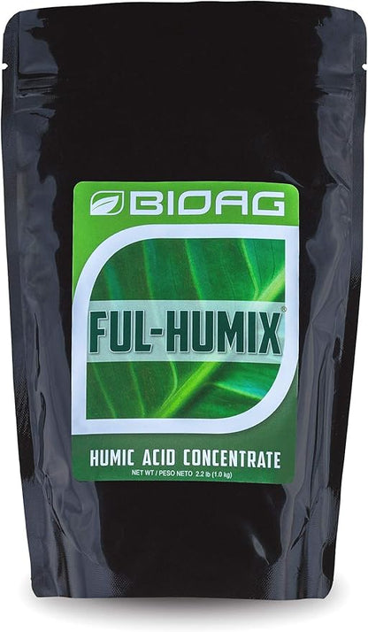 Ful-Humix Organic Humic Acid Soil Dry Amendment, Increases Yield, Nutrient Uptake for All Plants, Lawn (1 kg)