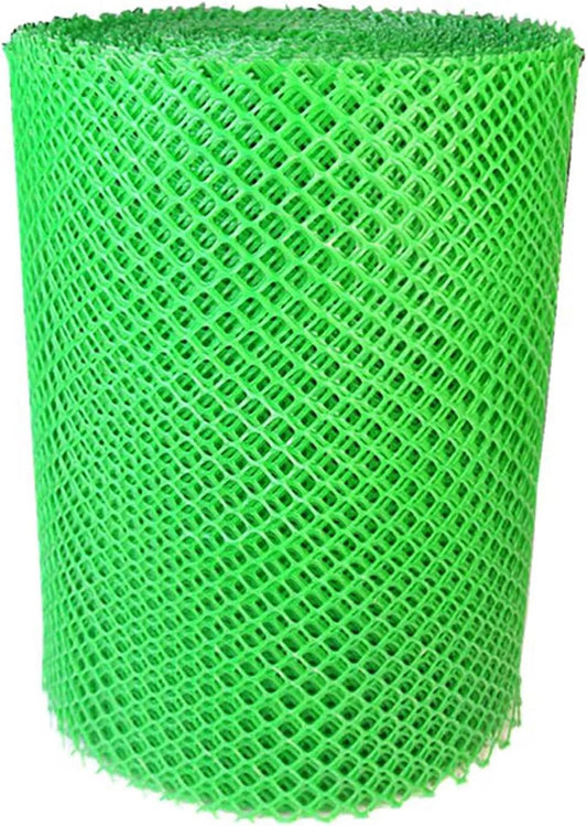Upgraded Plastic Chicken Wire Fence Mesh 0.7in Poultry Animal Barrier Fence Garden Netting for Farm Poultry Chicken Netting Width 3.3ft(Size:65'L x 3.3'W Roll,Color:Green)