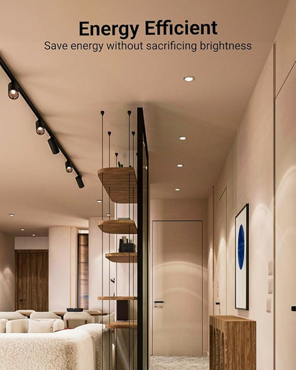 Sunco 24 Pack MR16 LED Bulb, GU10 Dimmable Track Light Bulbs, 5.5W=50W, 3000K Warm White, 550 LM, 25000 Lifetime Hours UL