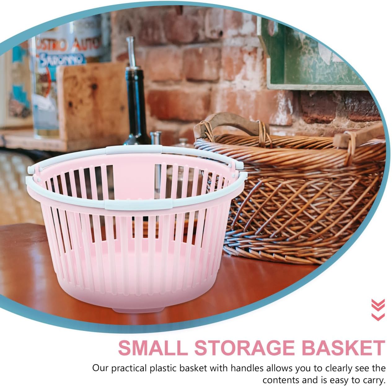 4pcs Portable Fruit Picking Baskets Ergonomic Handle Containers for Collecting Berries Cherries and More Multi-functional Storage Baskets for Kitchen Outdoor Use