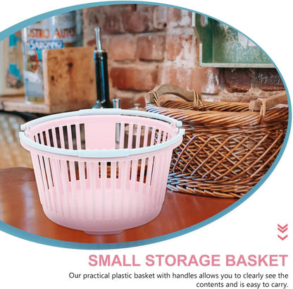 4pcs Portable Fruit Picking Baskets Ergonomic Handle Containers for Collecting Berries Cherries and More Multi-functional Storage Baskets for Kitchen Outdoor Use